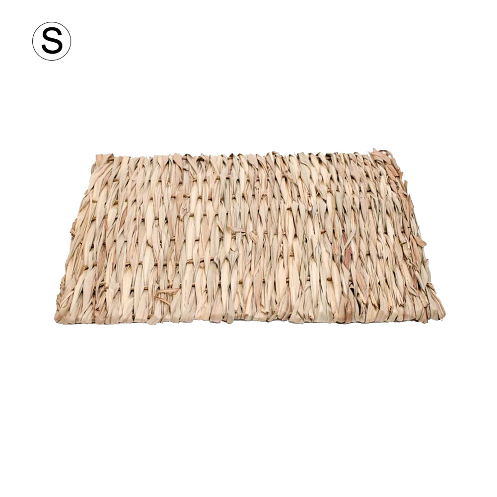 Straw Woven Pet Chew Mat