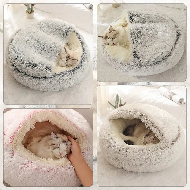 Warm Soft Plush Pet Bed