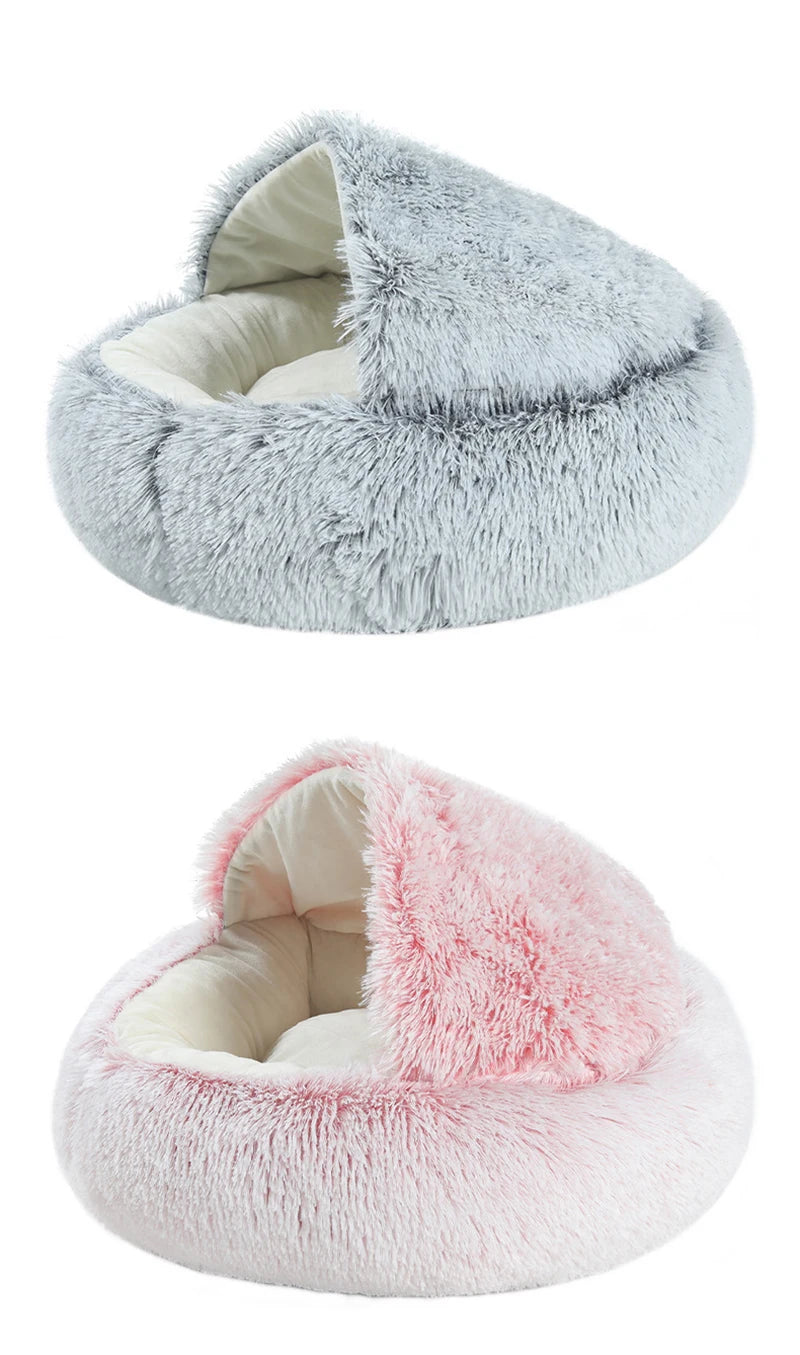 Warm Soft Plush Pet Bed