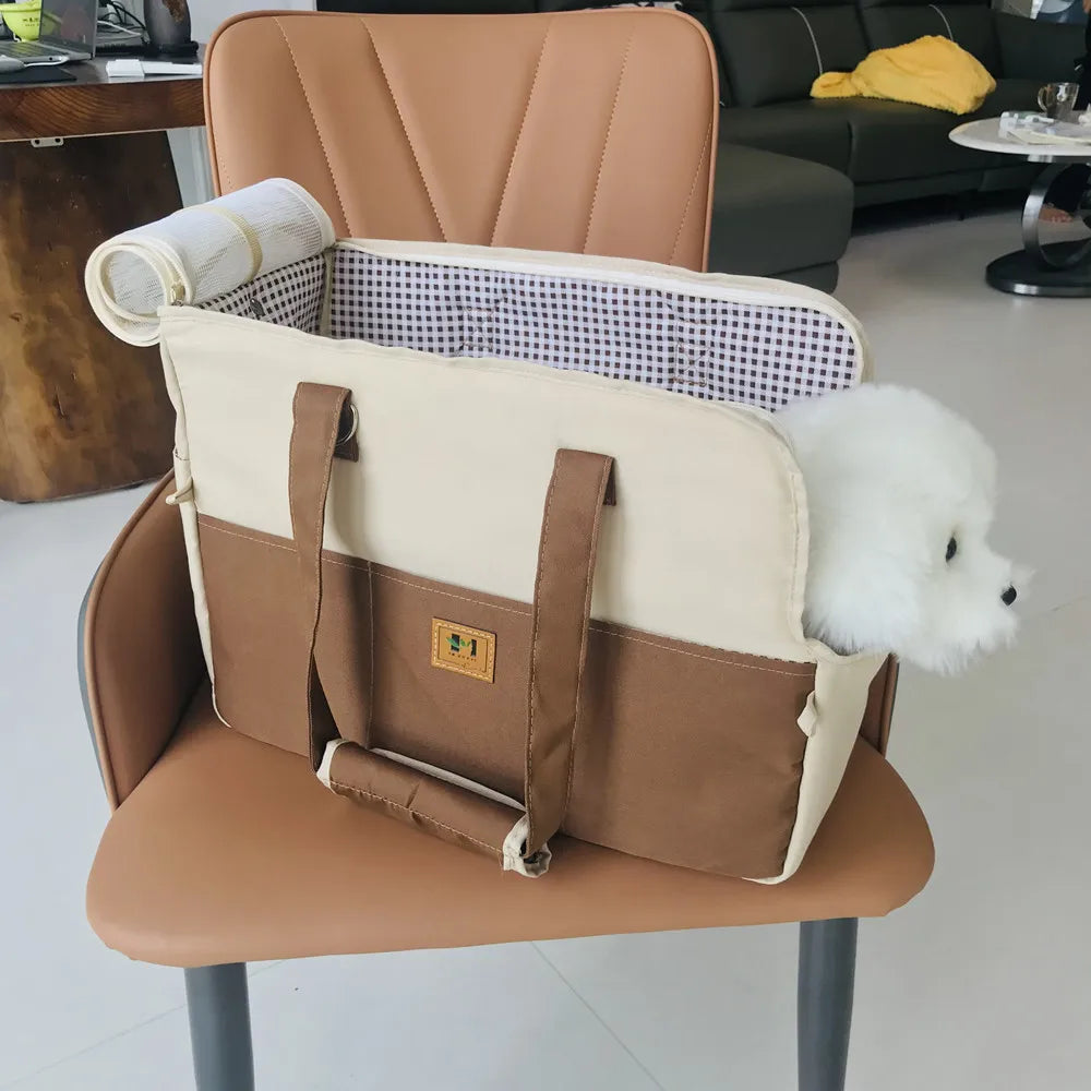 Dog Car Seat and hand baggage