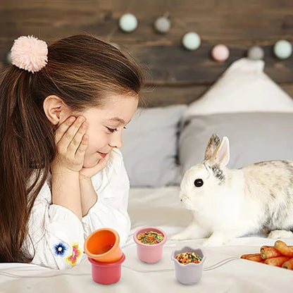 Stacking Cups Toy For Rabbits