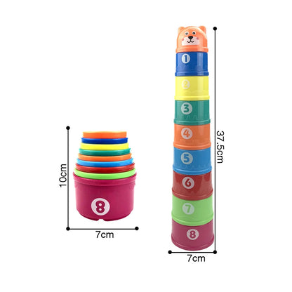 Stacking Cups Toy For Rabbits