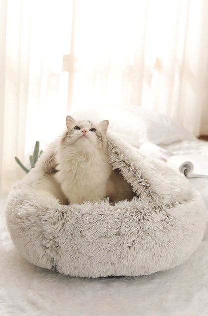 Warm Soft Plush Pet Bed