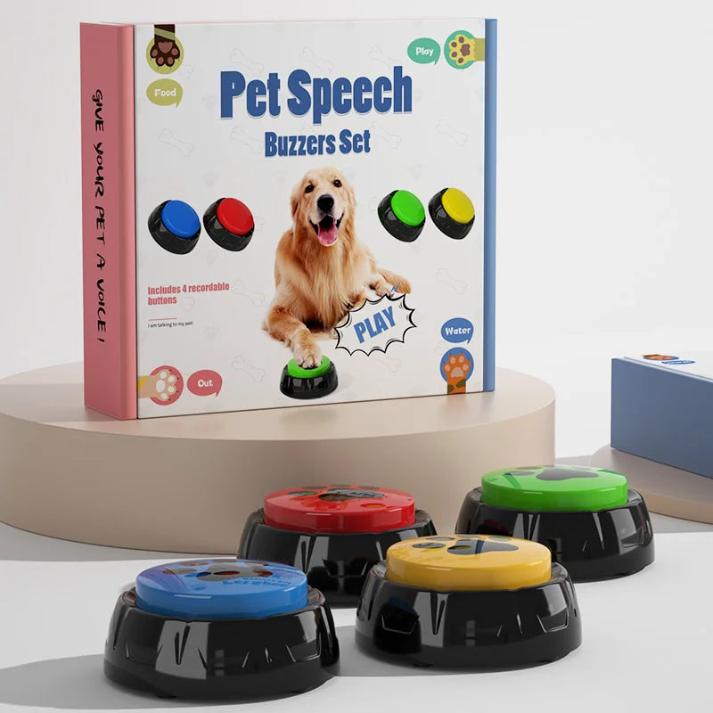 Pet Training Buttons combo with mat