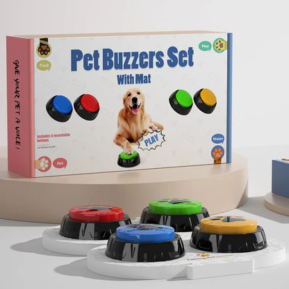 Pet Training Buttons combo with mat