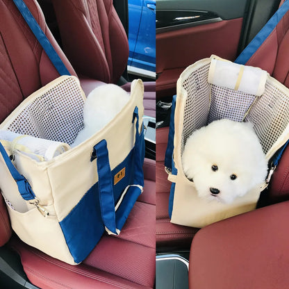 Dog Car Seat and hand baggage