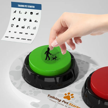 Pet Training Buttons combo with mat