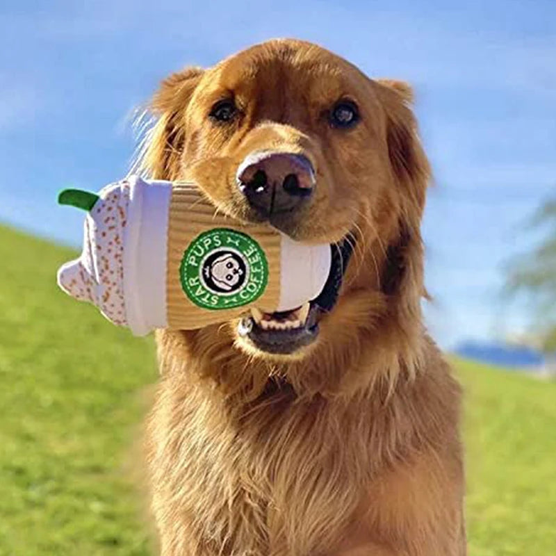 Dog Toy Coffee Cup