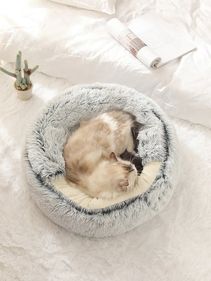 Warm Soft Plush Pet Bed