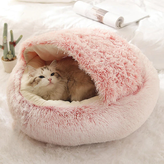 Warm Soft Plush Pet Bed