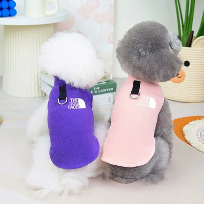 Dog Clothes Autumn Winter Coat Fleece