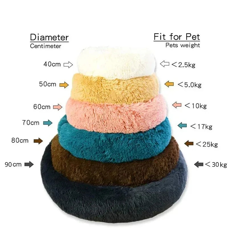 Round Super Soft Bed 2 color