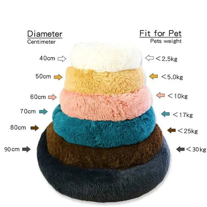 Round Super Soft Bed 2 color