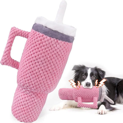 Dog Toy Plush Water Cup Thermos