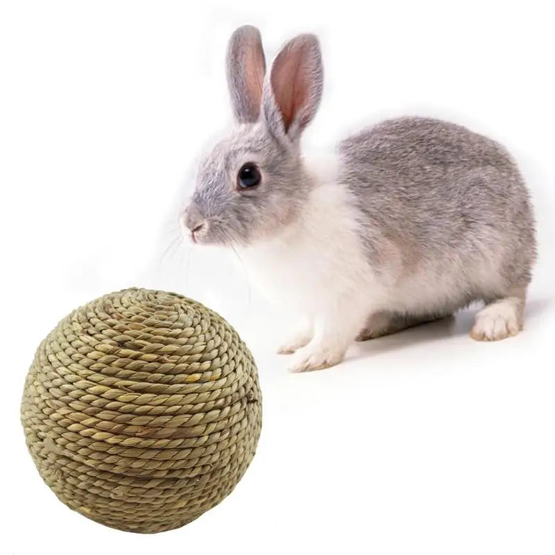 Pet Chew Toy Natural Grass Ball