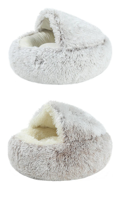 Warm Soft Plush Pet Bed